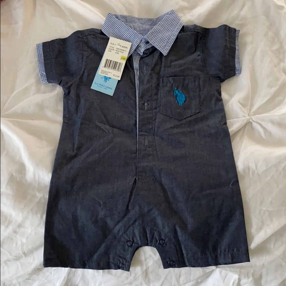 Brand New With Tags, Baby Boys 3-6m Denim Outfit